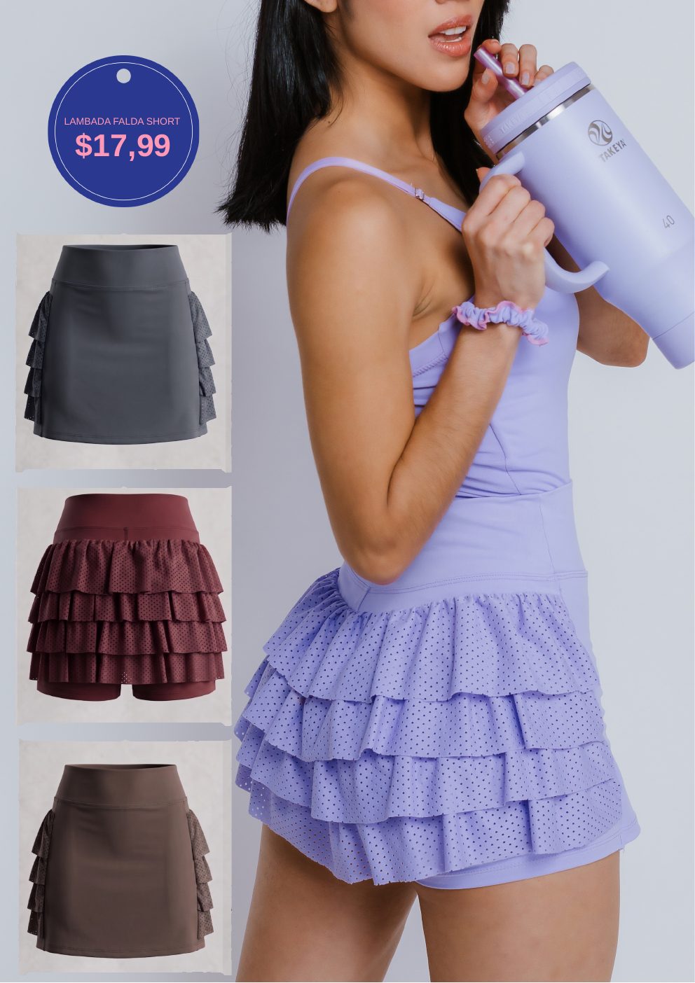 Lambada Falda Short