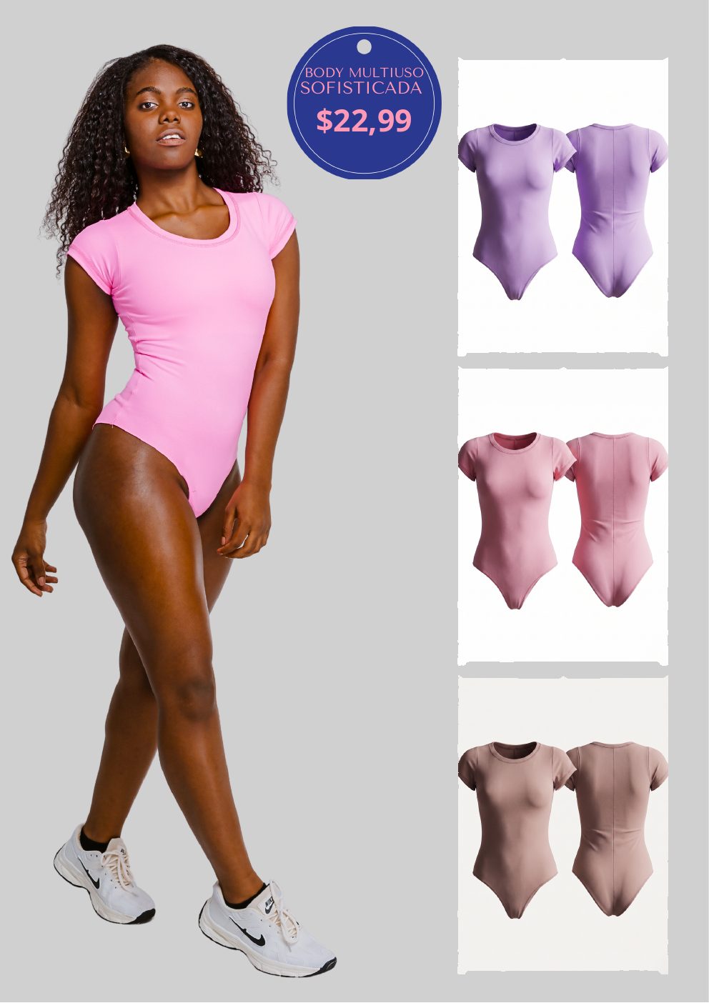 Body Multiuso Sofisticada
