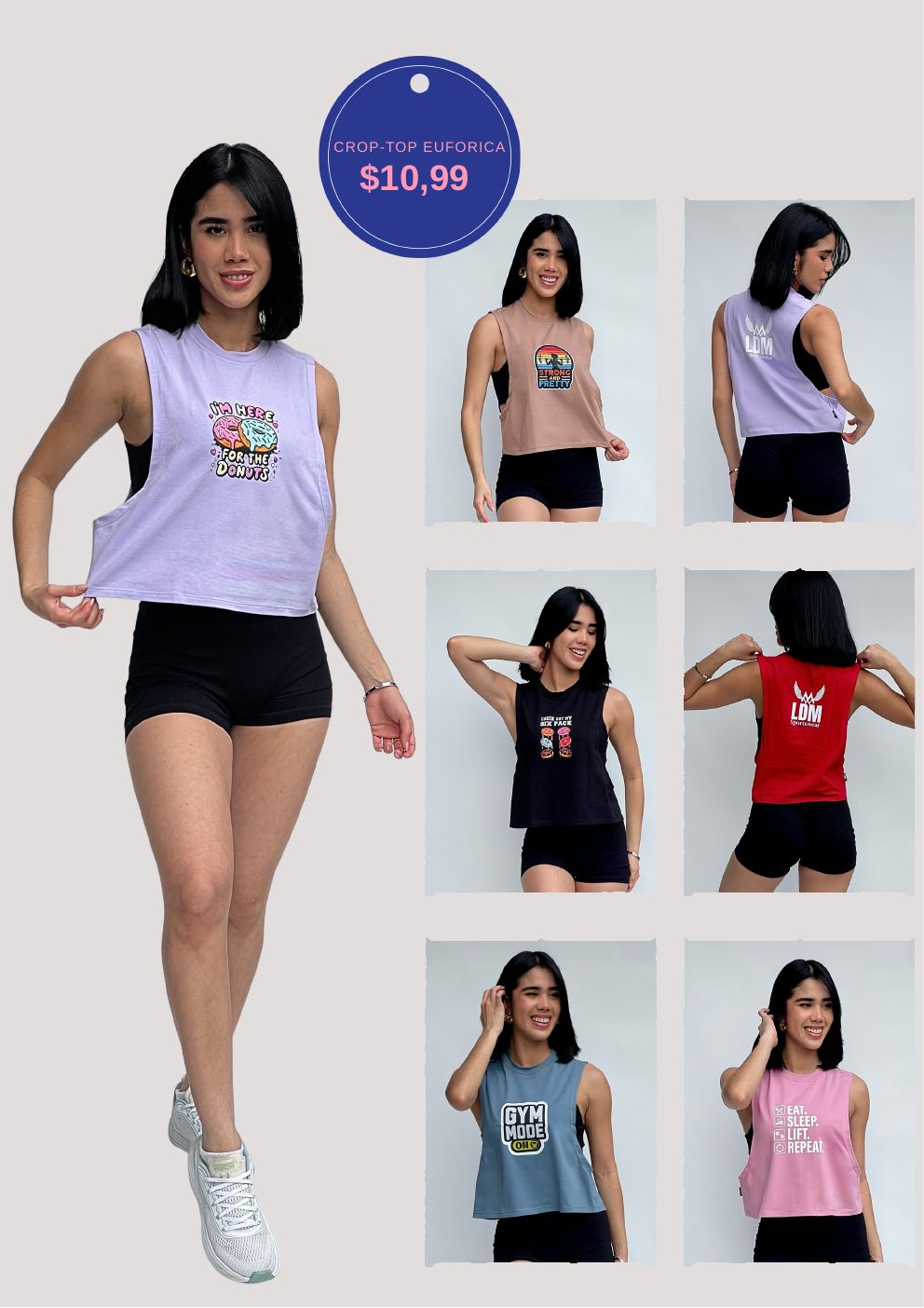 Crop Top Euforica